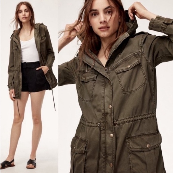 ARITZIA Talula Trooper jacket. Size Small. Dark gray colour. - Picture 1 of 11